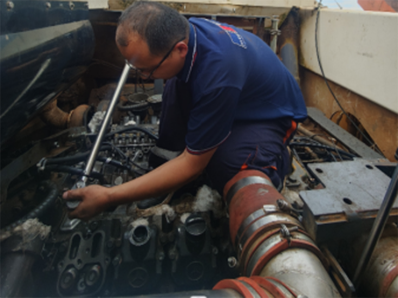 乌干达MTU183发念头大修