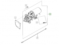 约翰迪尔（强鹿）发念头4045TF120起念头DZ129200/RE540301