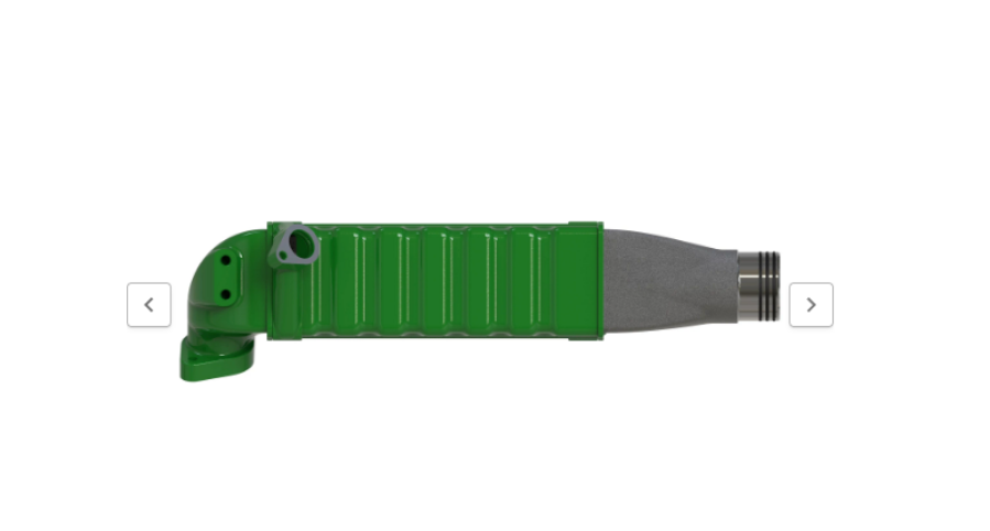 铁路应用约翰迪尔/强鹿6135HF发念头EGR冷却器RE521493