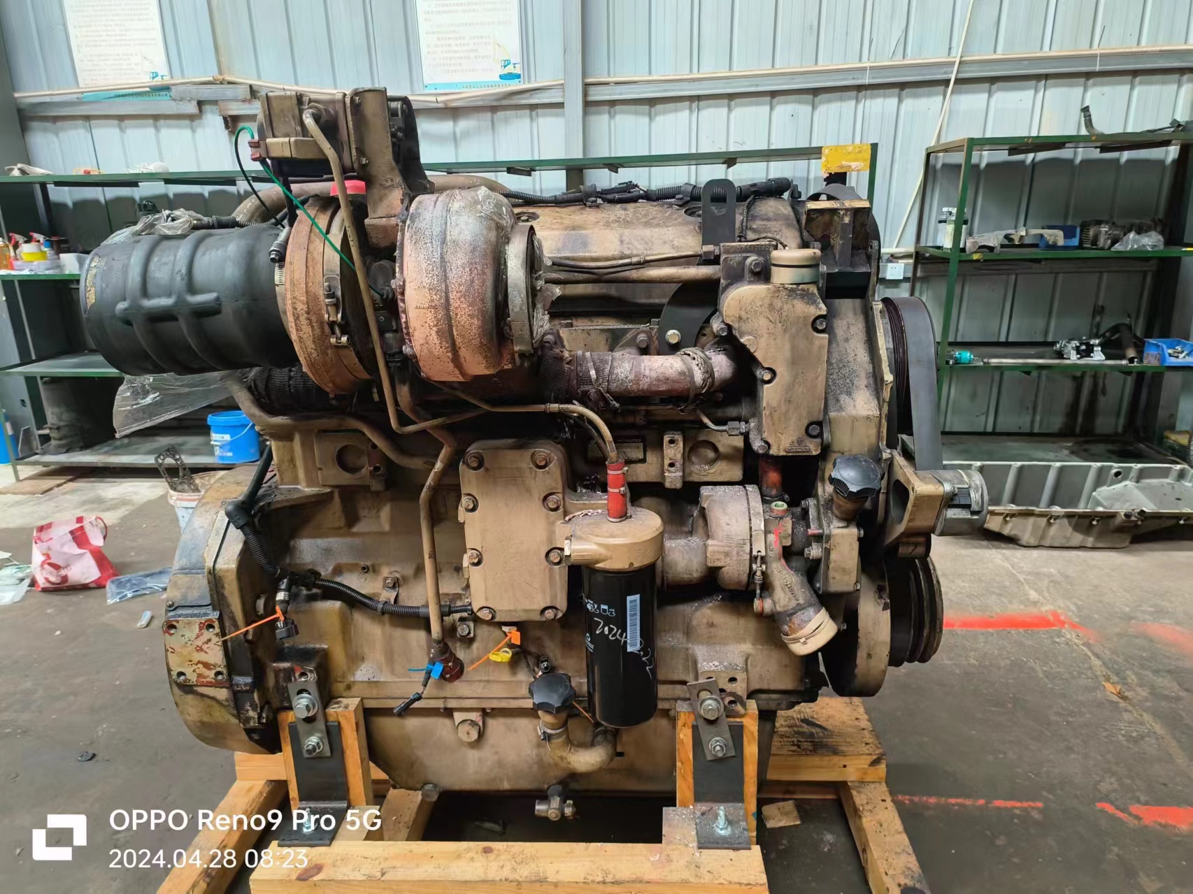 约翰迪尔6135HF485发念头车间大修